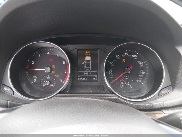 2016 Volkswagen Passat 1.8t Se მანქანა იყიდება აუქციონზე, vin: 1VWBT7A34GC030075, აუქციონის ნომერი: 45577478