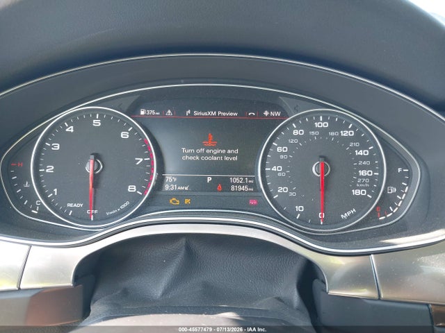 Продаж на аукціоні авто 2016 Audi A6 3.0t Premium Plus, vin: WAUFGAFC9GN186869, номер лоту: 45577479