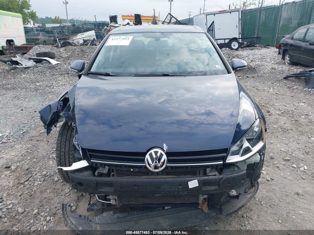 2015 Volkswagen Golf Tdi Se 4-door მანქანა იყიდება აუქციონზე, vin: 3VWRA7AUXFM089707, აუქციონის ნომერი: 45577493