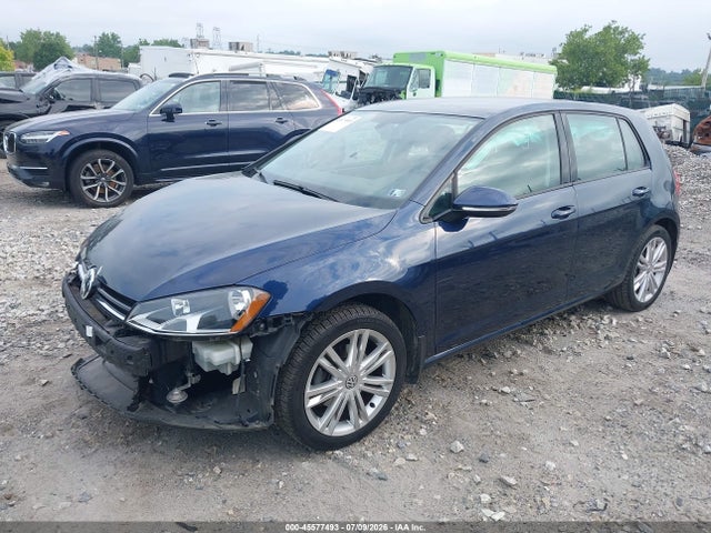 2015 Volkswagen Golf Tdi Se 4-door მანქანა იყიდება აუქციონზე, vin: 3VWRA7AUXFM089707, აუქციონის ნომერი: 45577493