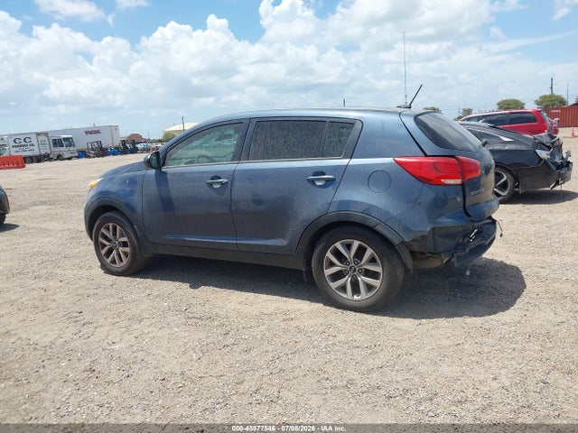 2015 Kia Sportage Lx მანქანა იყიდება აუქციონზე, vin: KNDPB3AC1F7756004, აუქციონის ნომერი: 45577546