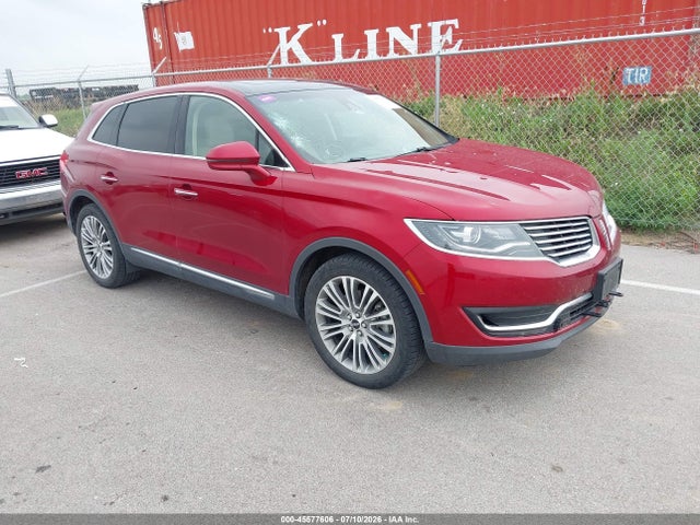Продаж на аукціоні авто 2017 Lincoln Mkx Reserve, vin: 2LMPJ8LR8HBL51110, номер лоту: 45577606