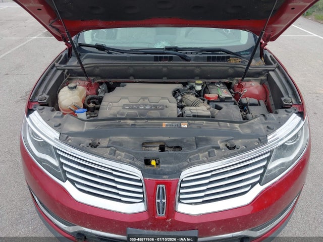 Продаж на аукціоні авто 2017 Lincoln Mkx Reserve, vin: 2LMPJ8LR8HBL51110, номер лоту: 45577606