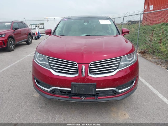 Продаж на аукціоні авто 2017 Lincoln Mkx Reserve, vin: 2LMPJ8LR8HBL51110, номер лоту: 45577606