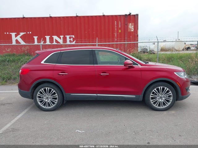 Продаж на аукціоні авто 2017 Lincoln Mkx Reserve, vin: 2LMPJ8LR8HBL51110, номер лоту: 45577606