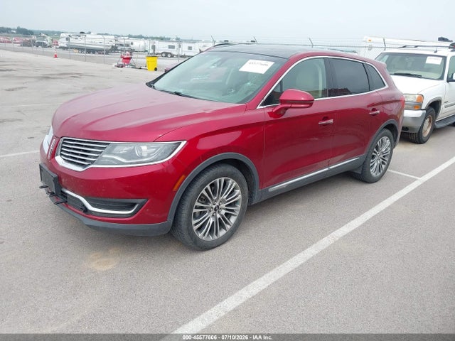 Продаж на аукціоні авто 2017 Lincoln Mkx Reserve, vin: 2LMPJ8LR8HBL51110, номер лоту: 45577606