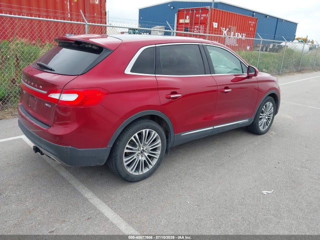 Продаж на аукціоні авто 2017 Lincoln Mkx Reserve, vin: 2LMPJ8LR8HBL51110, номер лоту: 45577606