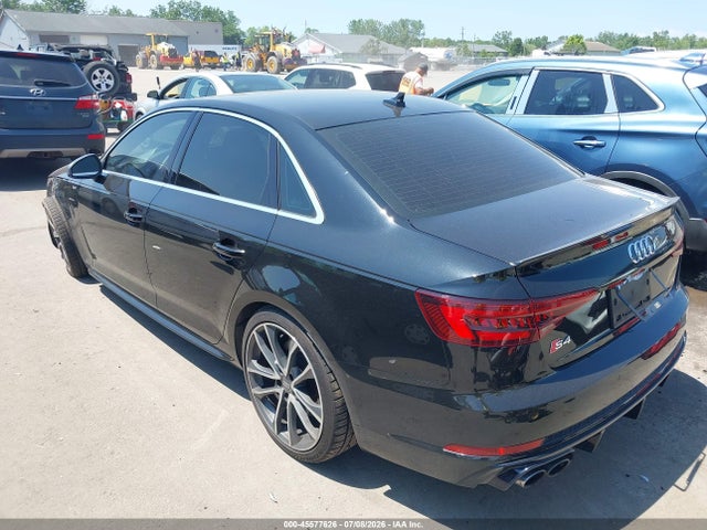 Продаж на аукціоні авто 2018 Audi S4 3.0t Premium Plus, vin: WAUB4AF49JA128436, номер лоту: 45577626