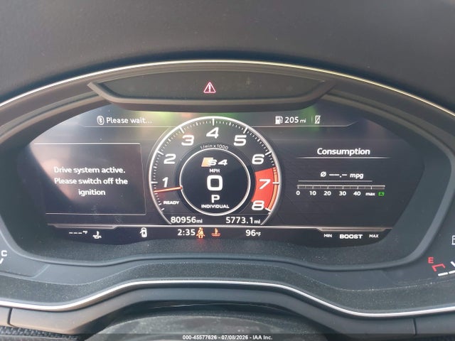 Продаж на аукціоні авто 2018 Audi S4 3.0t Premium Plus, vin: WAUB4AF49JA128436, номер лоту: 45577626