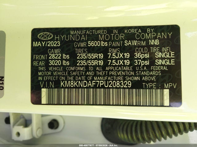 Hyundai Ioniq 5 Sel 2023 KM8KNDAF7PU208329 Image 9