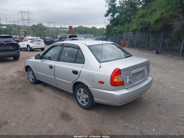 Aukcja sprzedaży 2002 Hyundai Accent Gl, vin: KMHCG45C62U401403, numer aukcji: 45577737