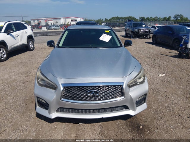 2014 Infiniti Q50 Hybrid Sport მანქანა იყიდება აუქციონზე, vin: JN1AV7AP2EM691545, აუქციონის ნომერი: 45577744