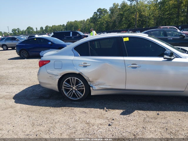 2014 Infiniti Q50 Hybrid Sport მანქანა იყიდება აუქციონზე, vin: JN1AV7AP2EM691545, აუქციონის ნომერი: 45577744
