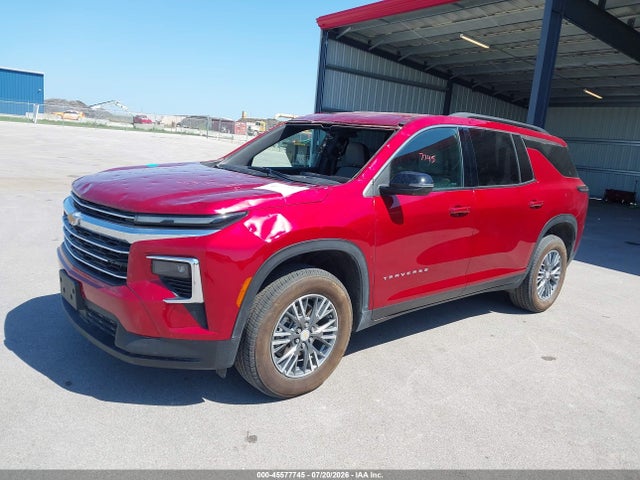 2025 Chevrolet Traverse Fwd Lt მანქანა იყიდება აუქციონზე, vin: 1GNERGRS3SJ203641, აუქციონის ნომერი: 45577745