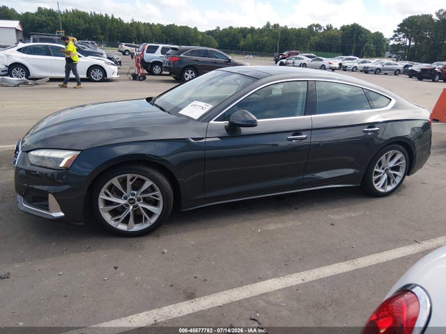 2022 Audi A5 Sportback Premium Plus 40 Tfsi Quattro S Tronic მანქანა იყიდება აუქციონზე, vin: WAUCBCF5XNA027913, აუქციონის ნომერი: 45577782