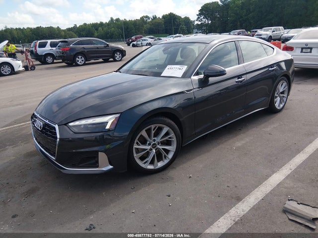 2022 Audi A5 Sportback Premium Plus 40 Tfsi Quattro S Tronic მანქანა იყიდება აუქციონზე, vin: WAUCBCF5XNA027913, აუქციონის ნომერი: 45577782