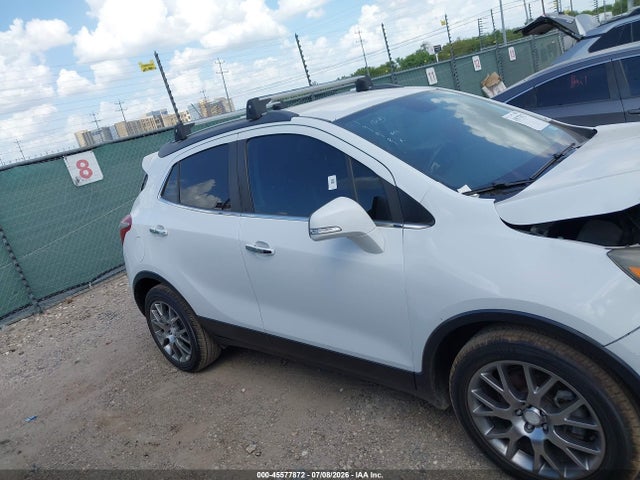 2018 Buick Encore Sport Touring მანქანა იყიდება აუქციონზე, vin: KL4CJ1SB5JB605842, აუქციონის ნომერი: 45577872