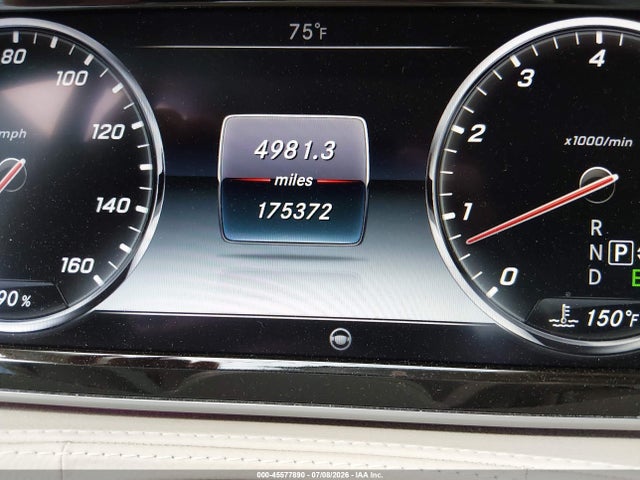 Aukcja sprzedaży 2015 Mercedes-benz S 550, vin: WDDUG8CBXFA170674, numer aukcji: 45577890