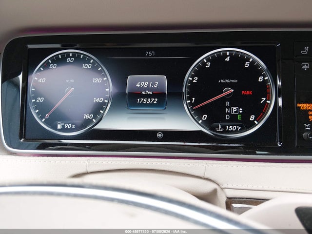 Aukcja sprzedaży 2015 Mercedes-benz S 550, vin: WDDUG8CBXFA170674, numer aukcji: 45577890