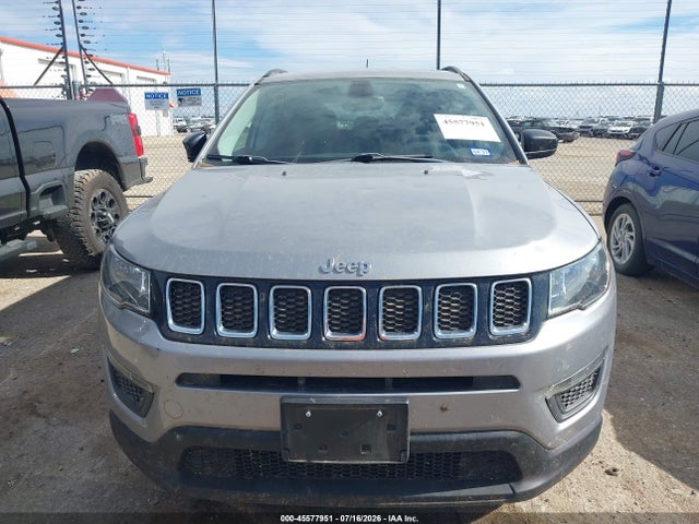 2018 Jeep Compass Sport Fwd მანქანა იყიდება აუქციონზე, vin: 3C4NJCAB3JT255167, აუქციონის ნომერი: 45577951