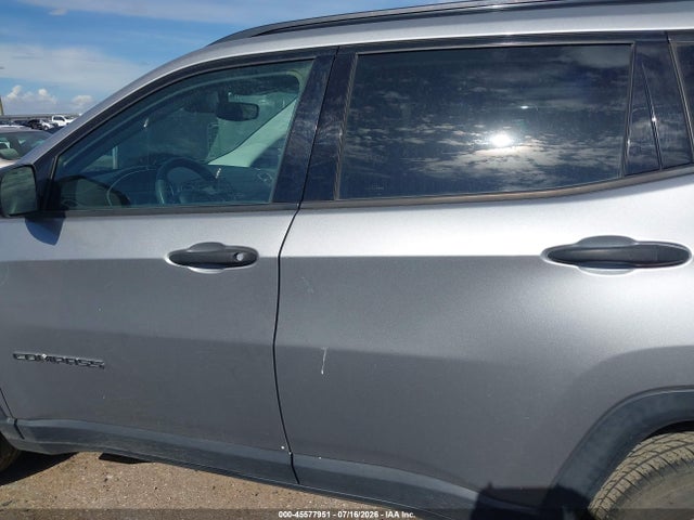 2018 Jeep Compass Sport Fwd მანქანა იყიდება აუქციონზე, vin: 3C4NJCAB3JT255167, აუქციონის ნომერი: 45577951
