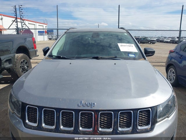 2018 Jeep Compass Sport Fwd მანქანა იყიდება აუქციონზე, vin: 3C4NJCAB3JT255167, აუქციონის ნომერი: 45577951