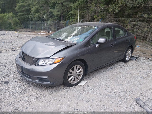 45577968 :رقم المزاد ، 19XFB2F85CE089721 vin ، 2012 Honda Civic Ex مزاد بيع