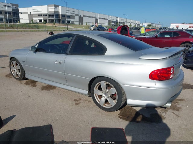 2005 Pontiac Gto მანქანა იყიდება აუქციონზე, vin: 6G2VX12U05L377108, აუქციონის ნომერი: 45578067