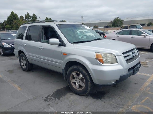 45578074 :رقم المزاد ، 2HKYF18777H505636 vin ، 2007 Honda Pilot Ex-l مزاد بيع