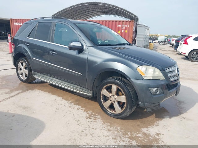 2010 Mercedes-benz Ml 350 4matic მანქანა იყიდება აუქციონზე, vin: 4JGBB8GB1AA595733, აუქციონის ნომერი: 45578078