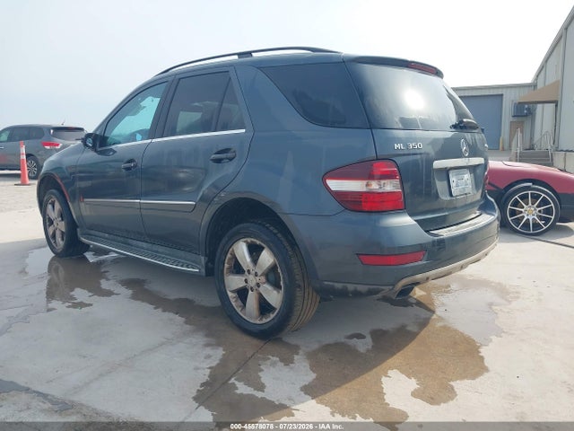 2010 Mercedes-benz Ml 350 4matic მანქანა იყიდება აუქციონზე, vin: 4JGBB8GB1AA595733, აუქციონის ნომერი: 45578078