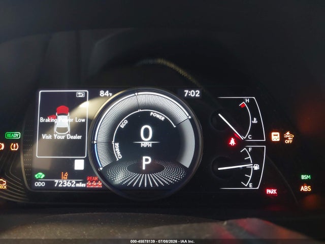 45578139 :رقم المزاد ، JTHP9JBHXL2027551 vin ، 2020 Lexus Ux 250h مزاد بيع