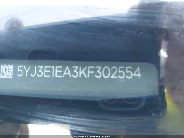 Продаж на аукціоні авто 2019 Tesla Model 3 Long Range/mid Range/standard Range/standard Range Plus, vin: 5YJ3E1EA3KF302554, номер лоту: 45578140