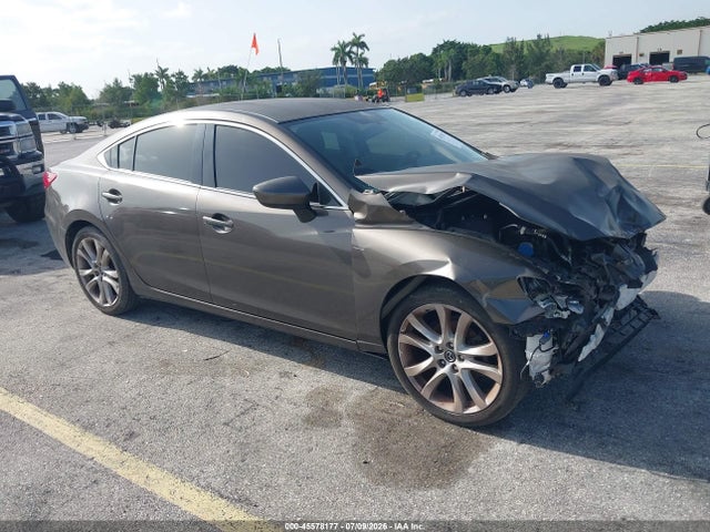 2016 Mazda Mazda6 მანქანა იყიდება აუქციონზე, vin: JM1GJ1V56G1415253, აუქციონის ნომერი: 45578177