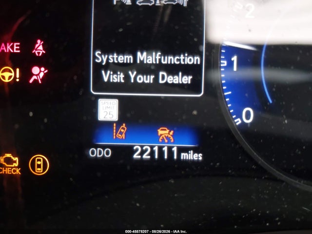 2025 Lexus Nx 250 მანქანა იყიდება აუქციონზე, vin: 2T2ADCAZ9SC020498, აუქციონის ნომერი: 45578207
