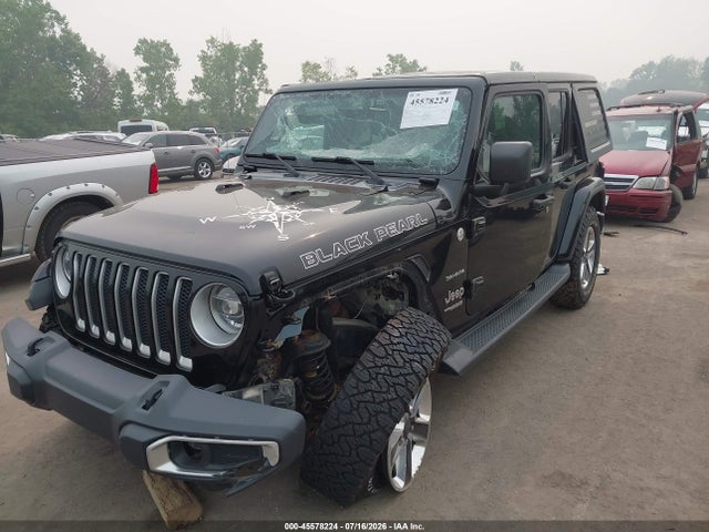 Aukcja sprzedaży 2018 Jeep Wrangler Unlimited Sahara 4x4, vin: 1C4HJXEG6JW110421, numer aukcji: 45578224