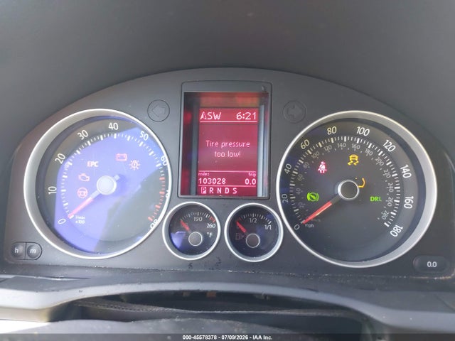 45578378 :رقم المزاد ، WVWFD71K09W058658 vin ، 2009 Volkswagen Gti 2-door مزاد بيع