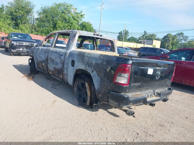 45578438 :رقم المزاد ، 1C6SRFFT0LN292508 vin ، 2020 Ram 1500 مزاد بيع
