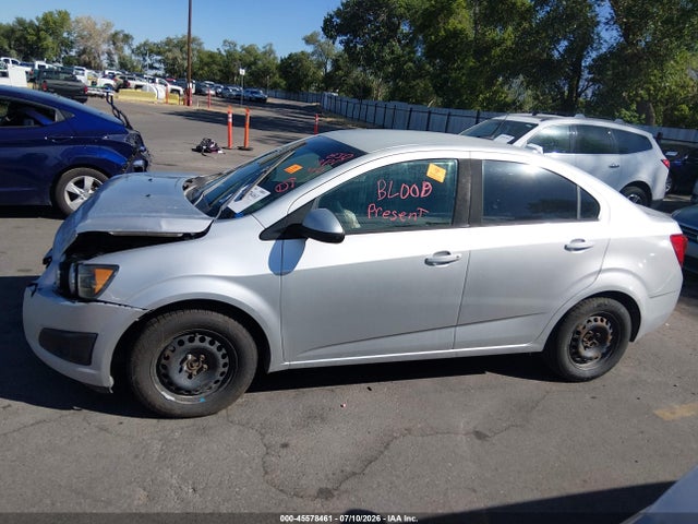 Aukcja sprzedaży 2014 Chevrolet Sonic Ls, vin: 1G1JB5SH1E4114242, numer aukcji: 45578461