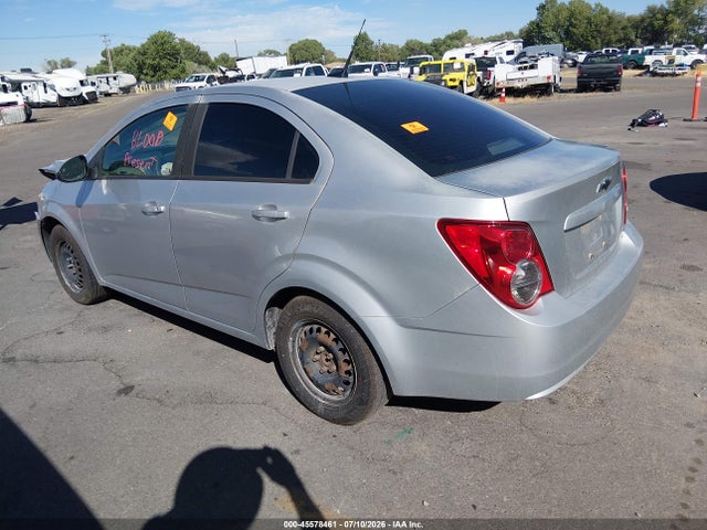 Aukcja sprzedaży 2014 Chevrolet Sonic Ls, vin: 1G1JB5SH1E4114242, numer aukcji: 45578461