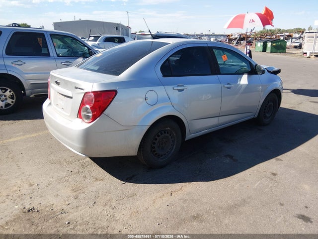 Aukcja sprzedaży 2014 Chevrolet Sonic Ls, vin: 1G1JB5SH1E4114242, numer aukcji: 45578461