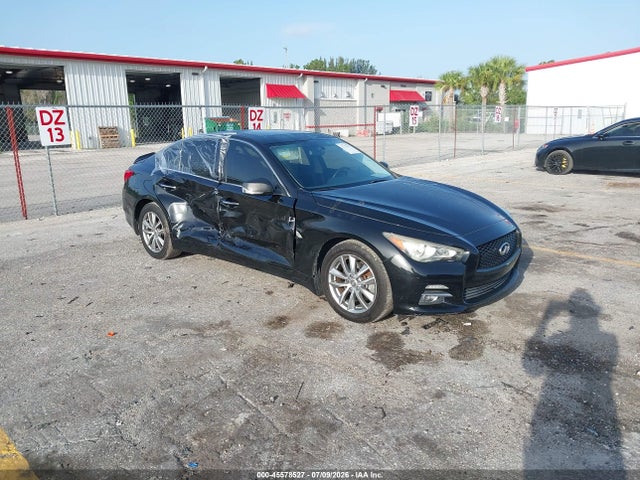 Продаж на аукціоні авто 2017 Infiniti Q50 3.0t Premium, vin: JN1EV7AR5HM840294, номер лоту: 45578527