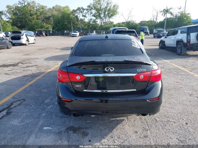 Продажа на аукционе авто 2017 Infiniti Q50 3.0t Premium, vin: JN1EV7AR5HM840294, номер лота: 45578527