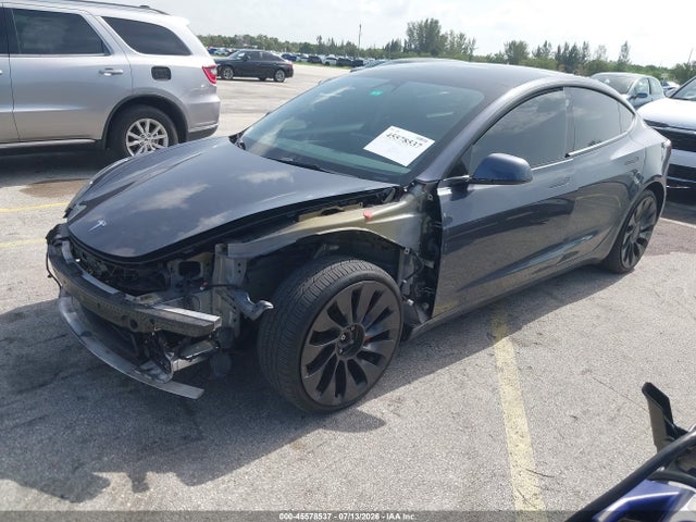Продаж на аукціоні авто 2022 Tesla Model 3 Performance Dual Motor All-wheel Drive, vin: 5YJ3E1EC0NF193895, номер лоту: 45578537