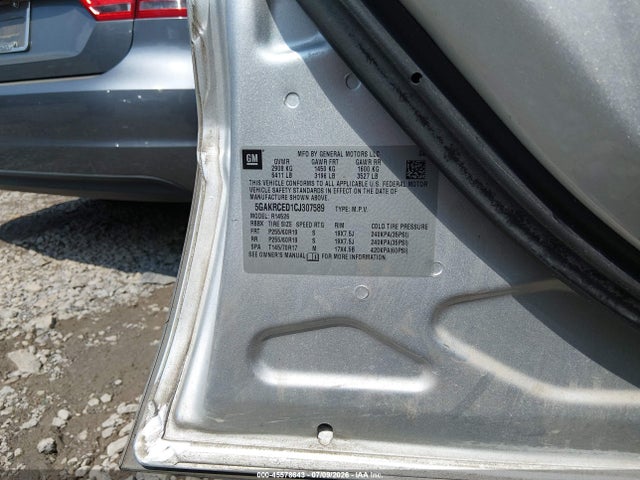 Aukcja sprzedaży 2012 Buick Enclave Leather, vin: 5GAKRCED1CJ307589, numer aukcji: 45578643