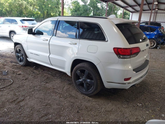 Продажа на аукционе авто 2015 Jeep Grand Cherokee High Altitude, vin: 1C4RJECG9FC131896, номер лота: 45578673
