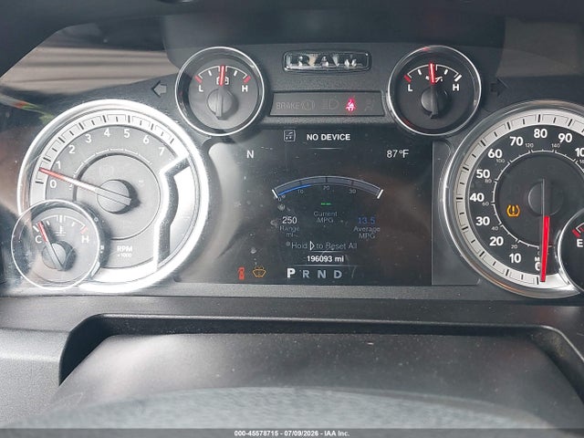 45578715 :رقم المزاد ، 1C6RR7LT6DS575412 vin ، 2013 Ram 1500 Outdoorsman مزاد بيع