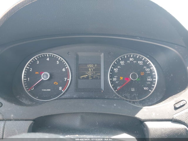 45578820 :رقم المزاد ، 3VWDX7AJ2CM063791 vin ، 2012 Volkswagen Jetta 2.5l Se مزاد بيع
