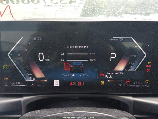 2023 Bmw 330e მანქანა იყიდება აუქციონზე, vin: 3MW39FF09P8D05894, აუქციონის ნომერი: 45578866
