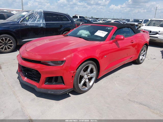 2017 Chevrolet Camaro 1ss მანქანა იყიდება აუქციონზე, vin: 1G1FF3D76H0171695, აუქციონის ნომერი: 45579021